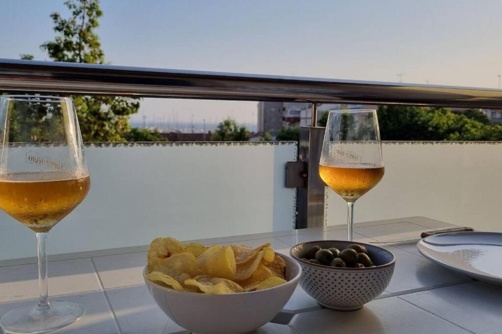로지즈 Piso En El Centro Con Vistas Al Mar Y Balcon 아파트 외부 사진